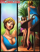 Cartoon porn with the older looser and his hot girlfriend