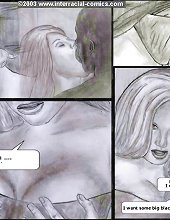 Where did that poshy breasty alle cat lay hands on that long-dicked black cartoon porn stud?