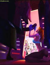 Interracial cartoons. You know I can get more of your huge stuff in my throat coach