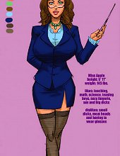 john person comics. Miss Apple likes teasing boys, sexy lingerie, sex and big dicks