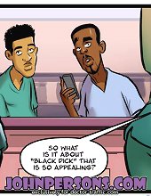 interracial John Persons cartoons, where black cock belongs to white ass