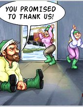 Best kinky toon porn gallery with dirty midgets desiring to fuck this awesome sexy MILF