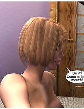 A black guy brings home white pretty, and does her at home with one more cartoon interracial thing