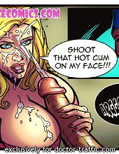 I can't believe on this interracial cartoon porn fine ass Julie is sucking my black dick